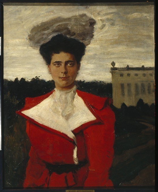 Portrait of Grand Duchess Elena Vladimirovna of Russia (1882-1957) a Leon Nikolajewitsch Bakst
