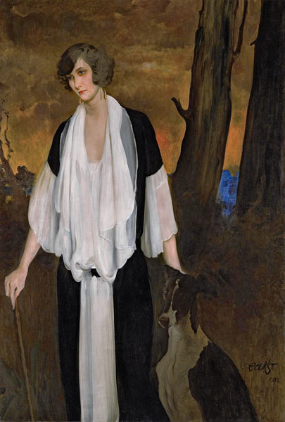 Portrait of Rachel Strong, the Future Countess Henri de Boisgelin a Leon Nikolajewitsch Bakst