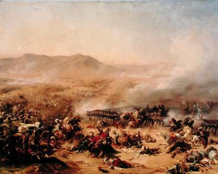 The Battle of Mont Thabor a Leon Philippoteaux