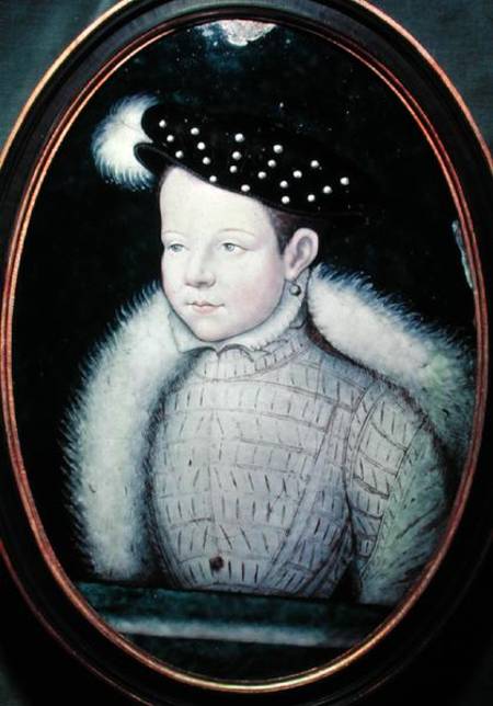 Portrait of Francis II (1544-60) as Dauphin of France a Leonard Limousin
