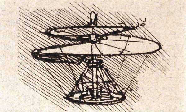 Luftschraube a Leonardo da Vinci