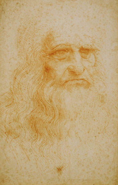Autoritratto, c.1512 a Leonardo da Vinci