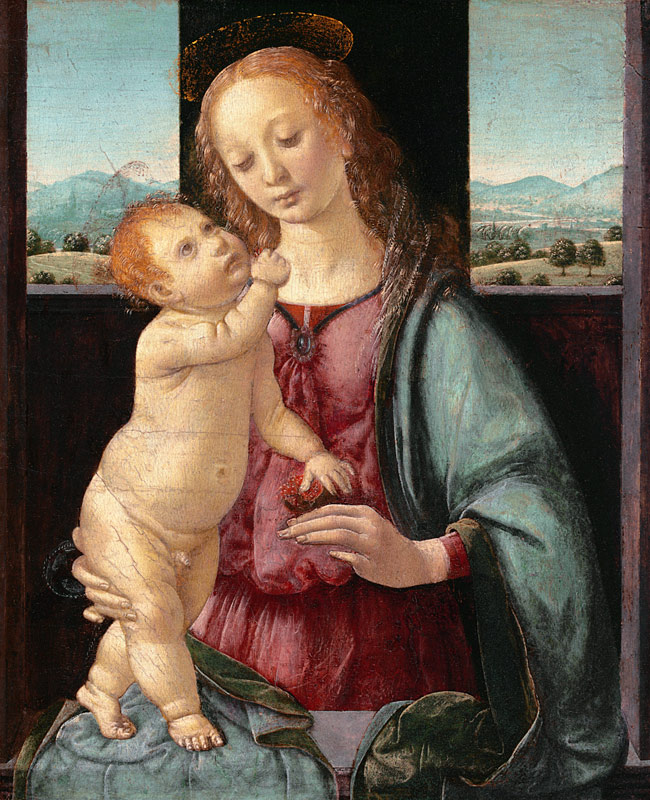 Madonna Dreyfus a Leonardo da Vinci