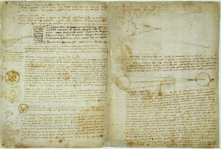 The Codex Hammer Pages 48-51 a Leonardo da Vinci