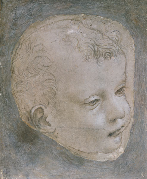 Head of a Child a Leonardo da Vinci