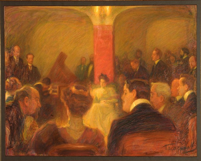 Concert of Wanda Landowska a Leonid Ossipowitsch Pasternak