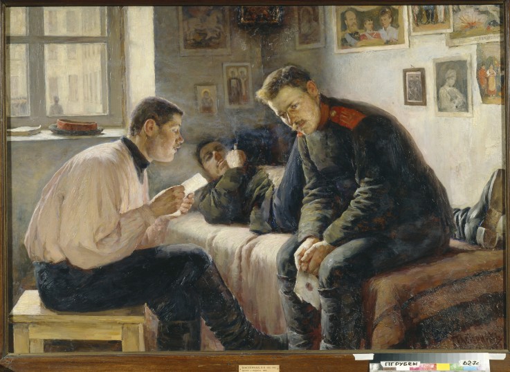 The Home News a Leonid Ossipowitsch Pasternak