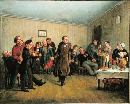 A merchant's evening party a Leonid Solomatkin