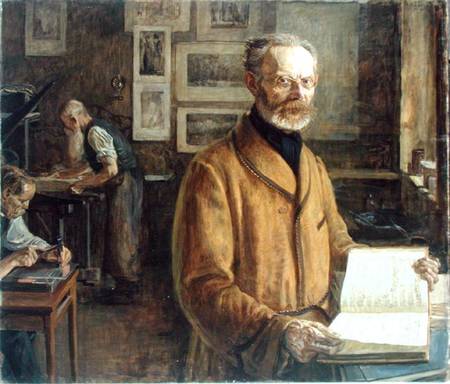 Friedrich Chrysander (1826-1901) a Leopold Karl Walter von Kalckreuth