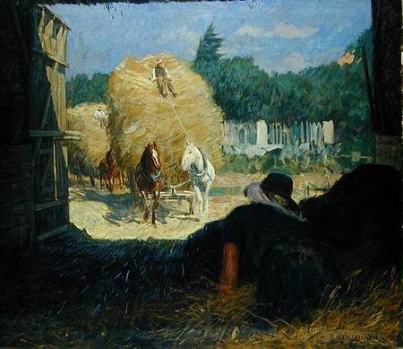 Harvest Time a Leopold Karl Walter von Kalckreuth