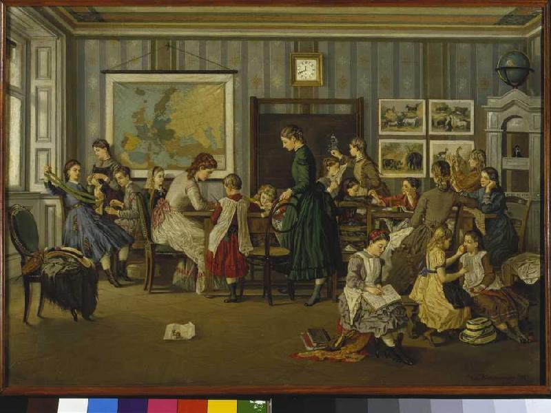 Girl boarding school. a Leopold Schauer