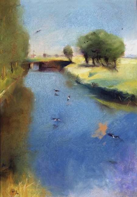 Canal a Lesser Ury
