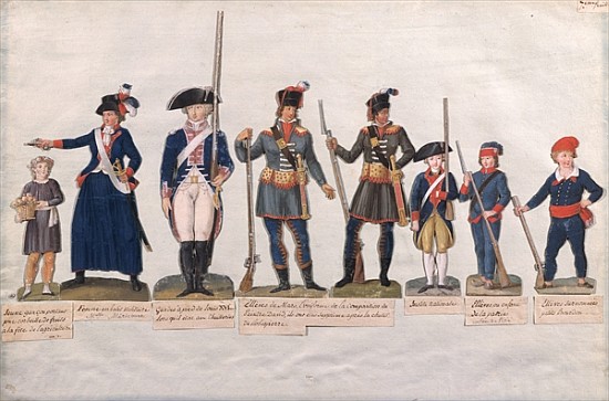 Characters of the French Revolution a Lesueur Brothers
