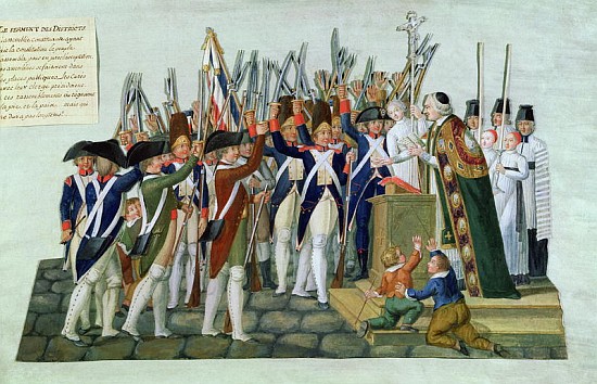 Oath of the Districts, February 1790 a Lesueur Brothers