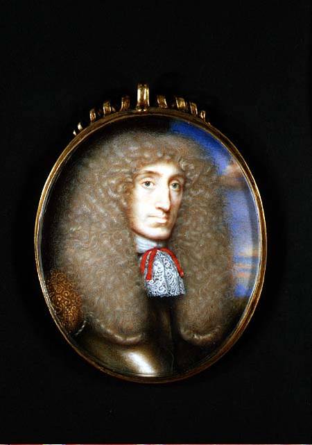 Miniature of Robert Kerr, 4th Earl of Lothian a Lewis Cross