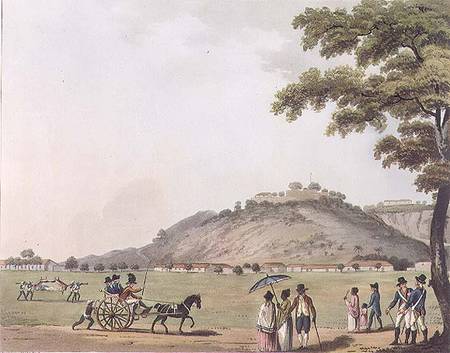 A View of Mount St. Thomas, near Madras, plate 20 from 'Picturesque Scenery in the Kingdom of Mysore a Lieutenant James Hunter