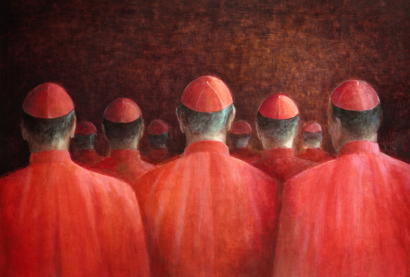Cardinals, 2005 (acrylic)  a Lincoln  Seligman