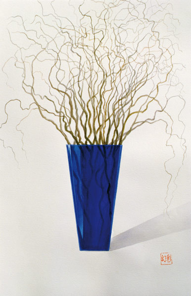 Chinese Willow, 1990 (w/c on paper)  a Lincoln  Seligman
