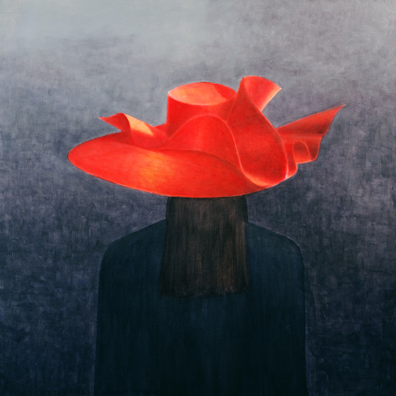 Red Hat, 2004 (acrylic on canvas)  a Lincoln  Seligman