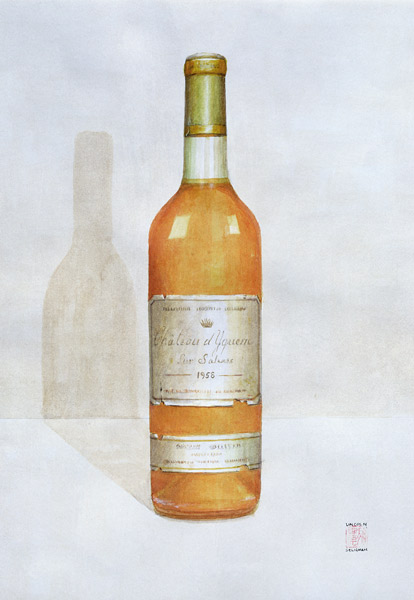 Chateau d''Yquem, 2003 (acrylic on paper)  a Lincoln  Seligman