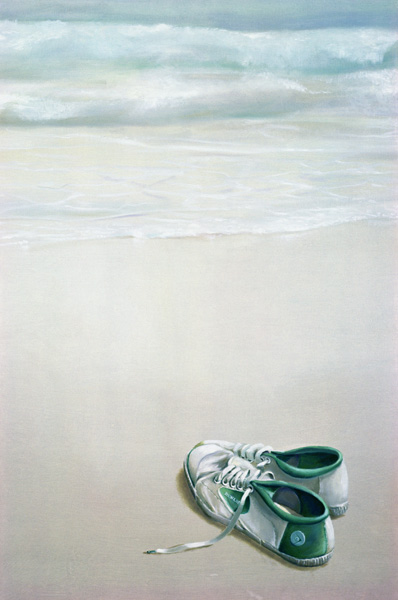 Gym Shoes on Beach  a Lincoln  Seligman