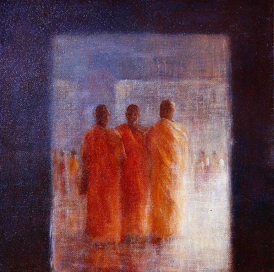 Meeting Place, Hanoi (oil on canvas)  a Lincoln  Seligman