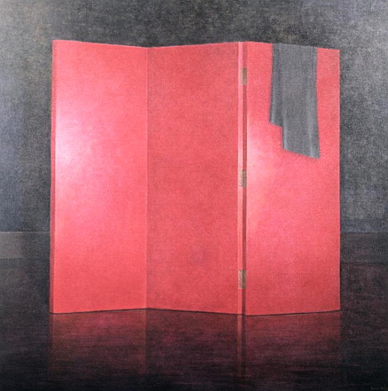 Red Screen, 2005 (acrylic on canvas)  a Lincoln  Seligman