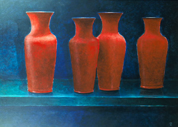 Red Pots, 1988  a Lincoln  Seligman