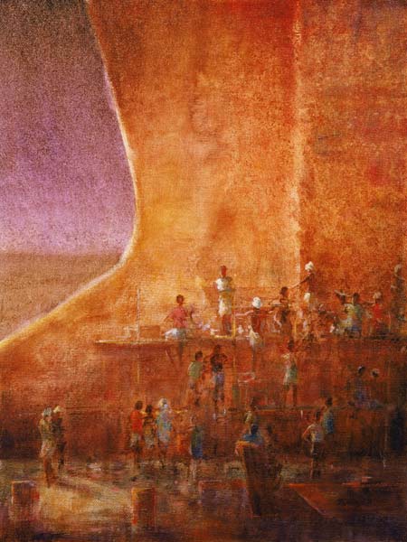 Ship Breakers (oil on canvas)  a Lincoln  Seligman