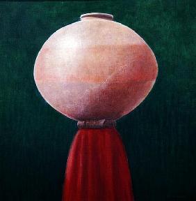 Water Carrier (oil on canvas) 
