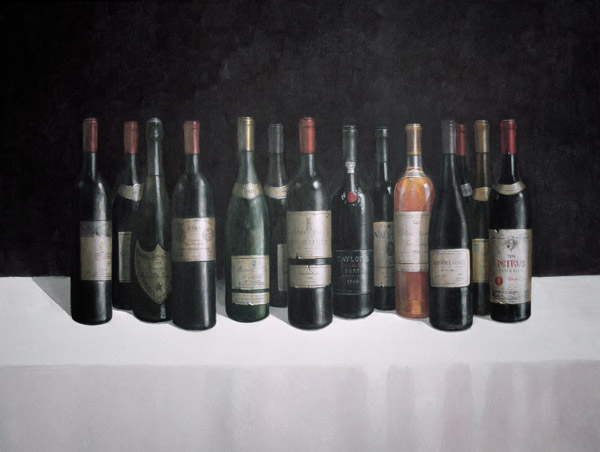 Winescape, 1998 (acrylic on board)  a Lincoln  Seligman