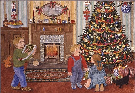 Round the Christmas Tree  a Linda  Benton