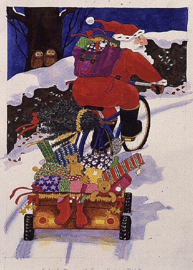 Santa''s Bike  a Linda  Benton