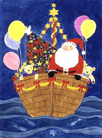 Santa''s Boat  a Linda  Benton