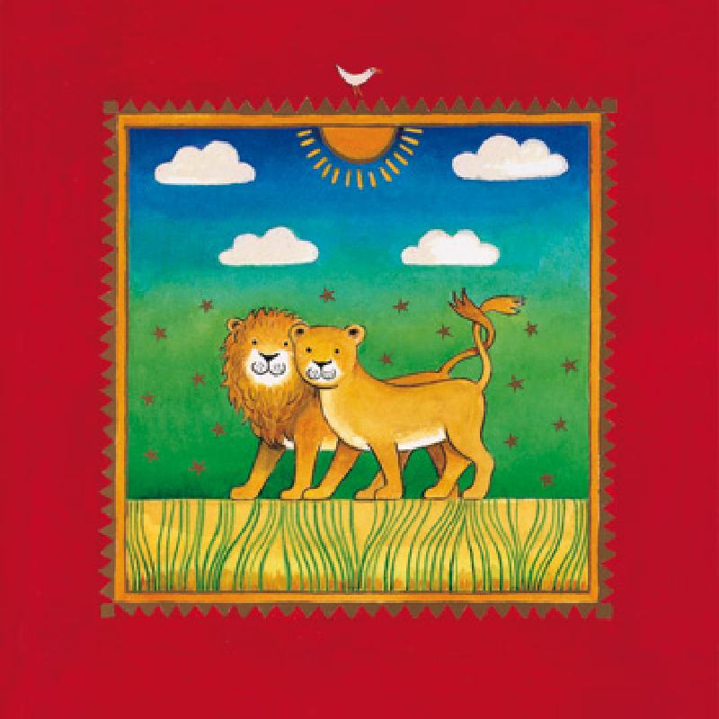 Two little lions a Linda Edwards
