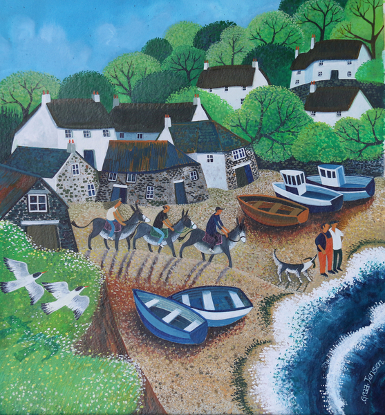Cadgwith Harbour a Lisa Graa Jensen
