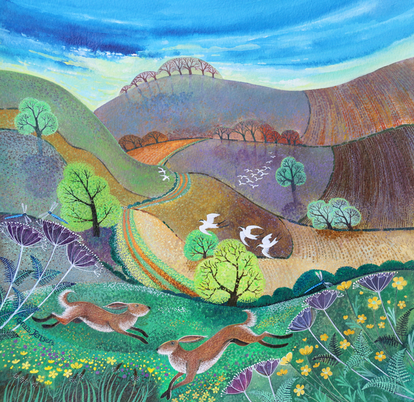 Downland Hares a Lisa Graa Jensen