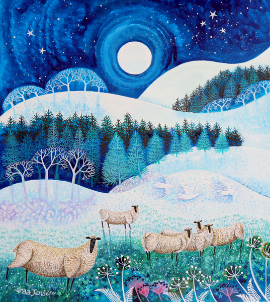 Frosty Sheep a Lisa Graa Jensen