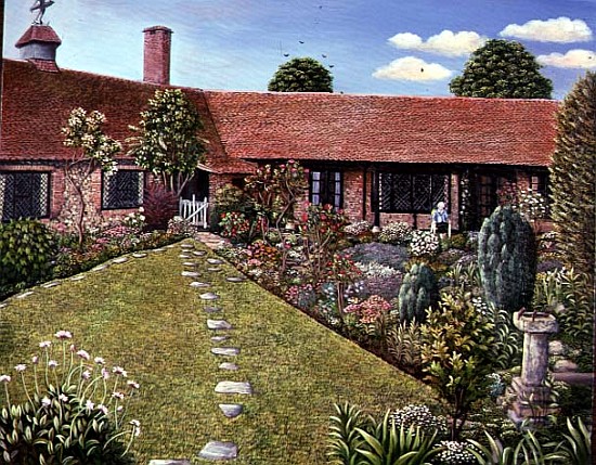 A Garden at Worthing, Sussex, 1983  a Liz  Wright