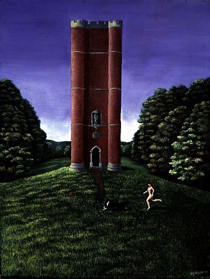 Alfred''s Tower in Brewham Forest, 1979  a Liz  Wright