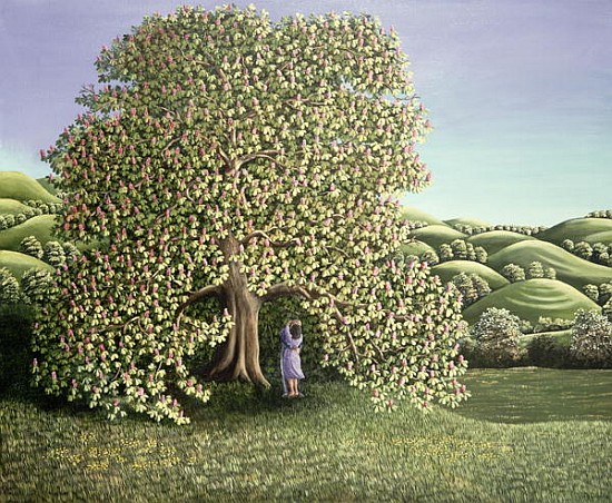 Chestnut Tree and Lovers, 1986  a Liz  Wright
