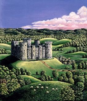 Medieval Castle, 1985 (gouache) 