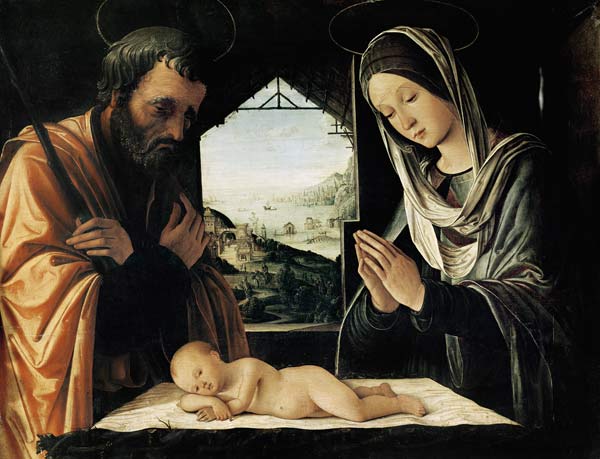 The Nativity a Lorenzo Costa