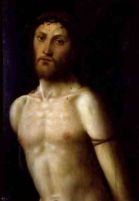 Christ Tied to the Column a Lorenzo Costa