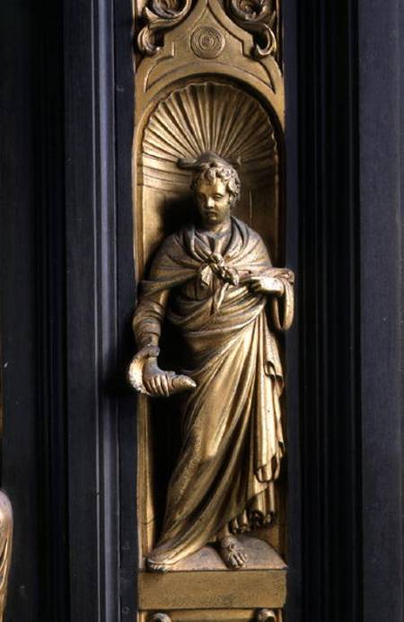Statuette of an Old Testament Prophet from the frame of the Gates of Paradise (East doors) a Lorenzo  Ghiberti