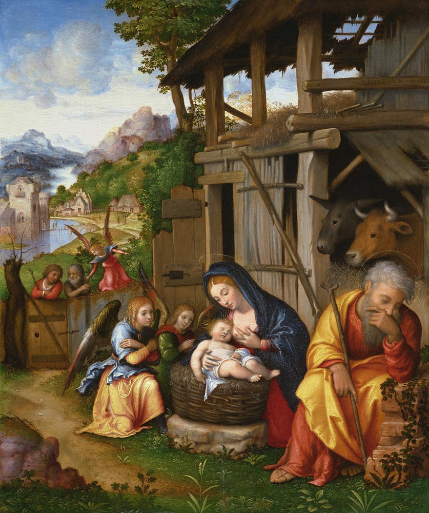 Nativity a Lorenzo Leonbruno