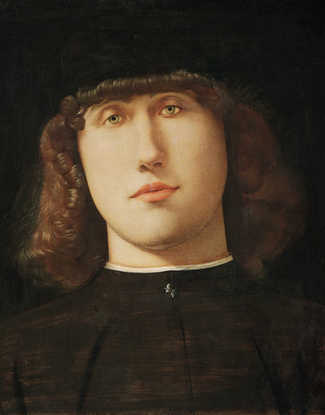 Portrait of a young man a Lorenzo Lotto
