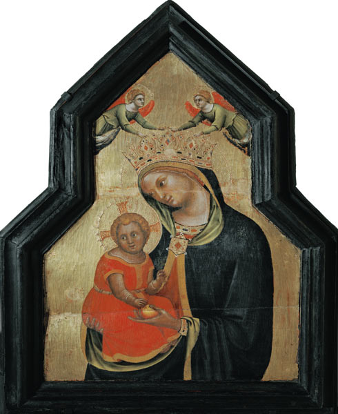 Madonna and child with angels a Lorenzo Veneziano (Scuola)