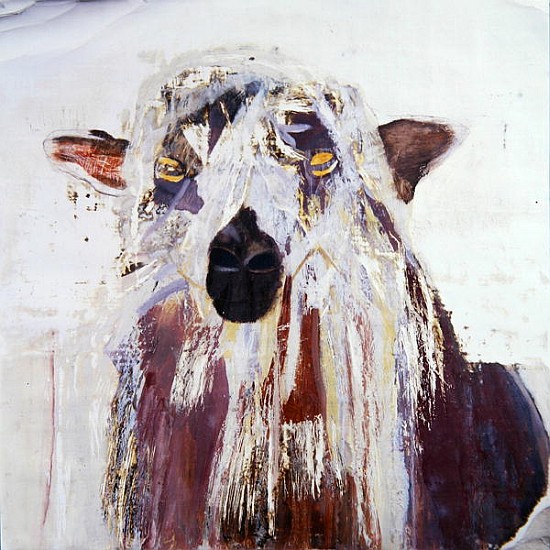 Sheep (mixed media)  a Lou  Gibbs