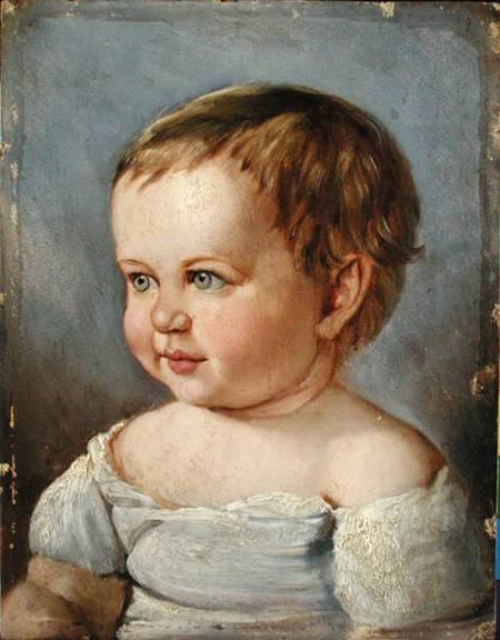 Portrait of a Child a Louis Asher